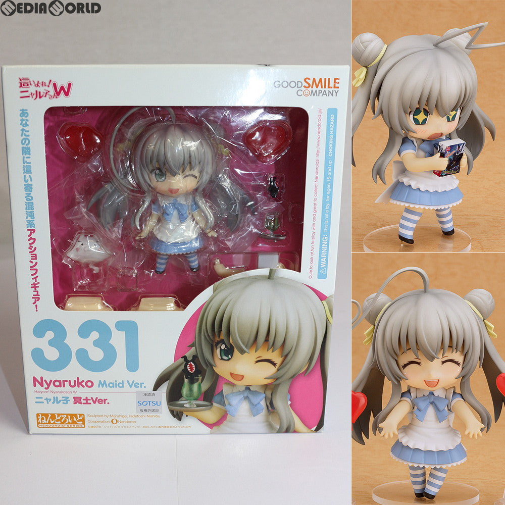 【中古即納】[FIG]ねんどろいど 331 ニャル子 冥土Ver. 這いよれ!ニャル子さんW 完成品 可動フィギュア ワンフェス2013夏&GOODSMILE ONLINE SHOP限定 グッドスマイルカンパニー(20130728)