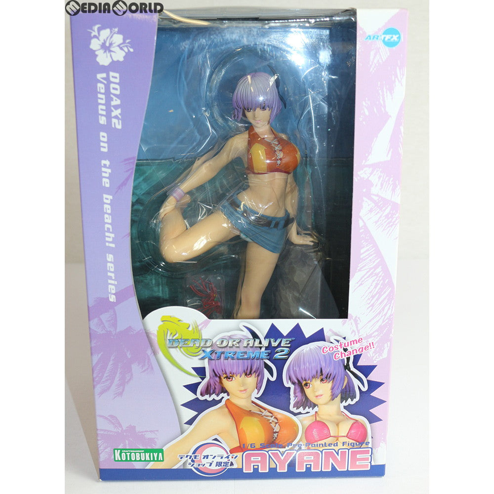 【中古即納】[FIG]テクモオンライン限定 Venus on the beach! あやね DEAD OR ALIVE Xtreme 2(デッド オア アライブ エクストリーム2) 1/6 完成品 フィギュア コトブキヤ(20071130)