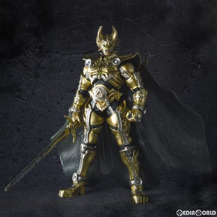 【中古即納】[FIG] 魂ウェブ商店限定 イクイップ&プロップ VOL.1 黄金騎士ガロ(鋼牙) &魔導輪ザルバ 牙狼-GARO-(ガロ) 完成品 可動フィギュア バンダイ(20101129)