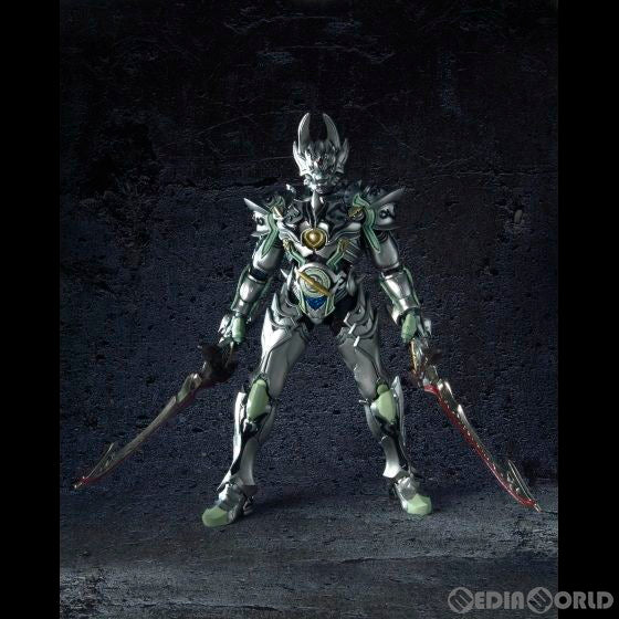 【中古即納】[FIG] イクイップ&プロップ VOL.3 銀牙騎士ゼロ&魔導具シルヴァ 牙狼-GARO-(ガロ) 完成品 可動フィギュア バンダイ(20060429)