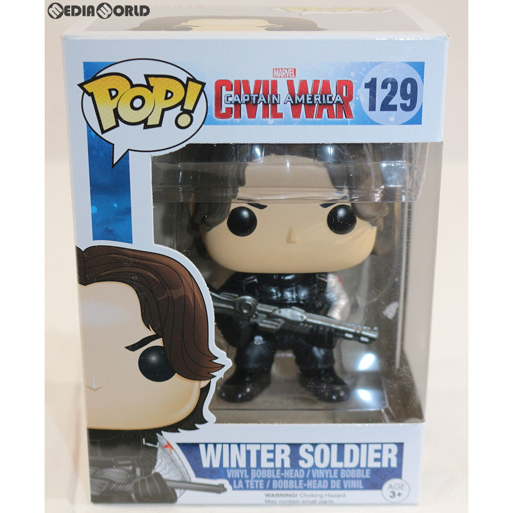 【中古即納】[FIG] POP! 129 ウィンター・ソルジャー シビル・ウォー/キャプテン・アメリカ 完成品 フィギュア FUNKO(ファンコ) (20160401)