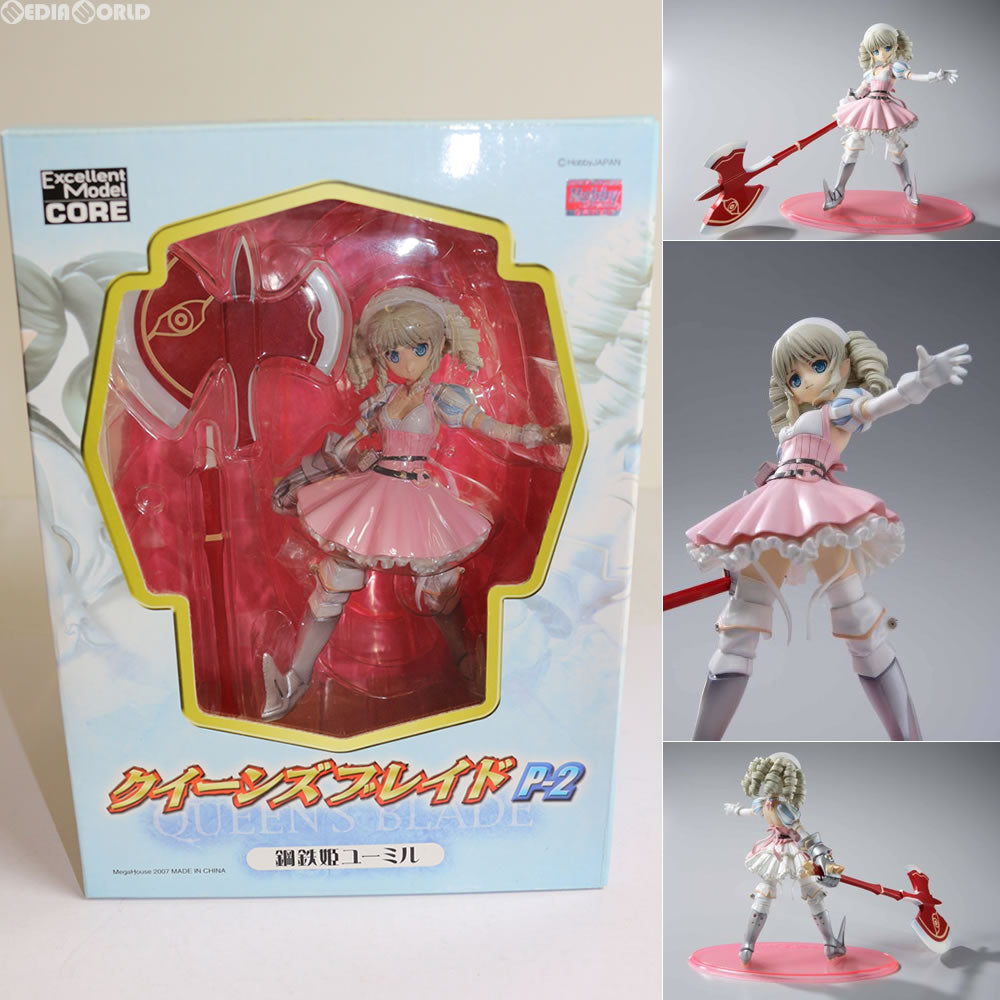 【中古即納】[未開封][FIG] エクセレントモデルCORE 鋼鉄姫ユーミル(こうてつひめゆーみる) クイーンズブレイドP-2 1/8 完成品 フィギュア メガハウス(20070201)