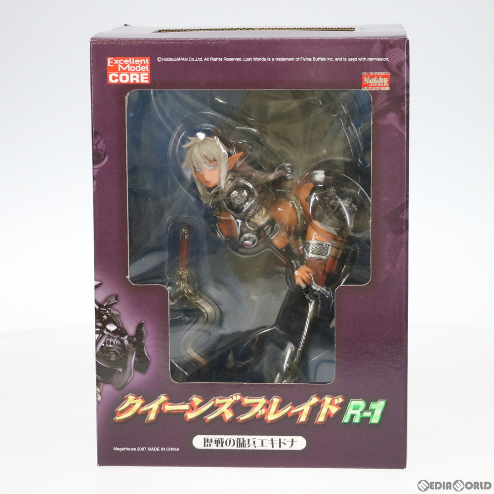 【中古即納】[FIG] エクセレントモデルCORE 歴戦の傭兵エキドナ ダークカラーVer. クイーンズブレイドR-1 1/8 完成品 フィギュア メガハウス(20070629)