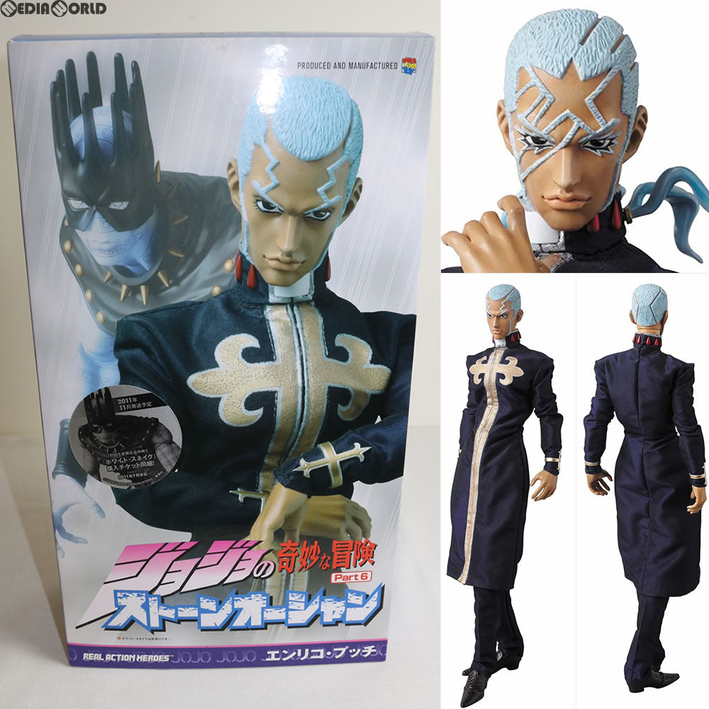 【中古即納】[FIG] リアルアクションヒーローズ No.522 RAH エンリコ・プッチ ジョジョの奇妙な冒険 第六部 ストーンオーシャン 完成品 フィギュア メディコム・トイ(20110524)