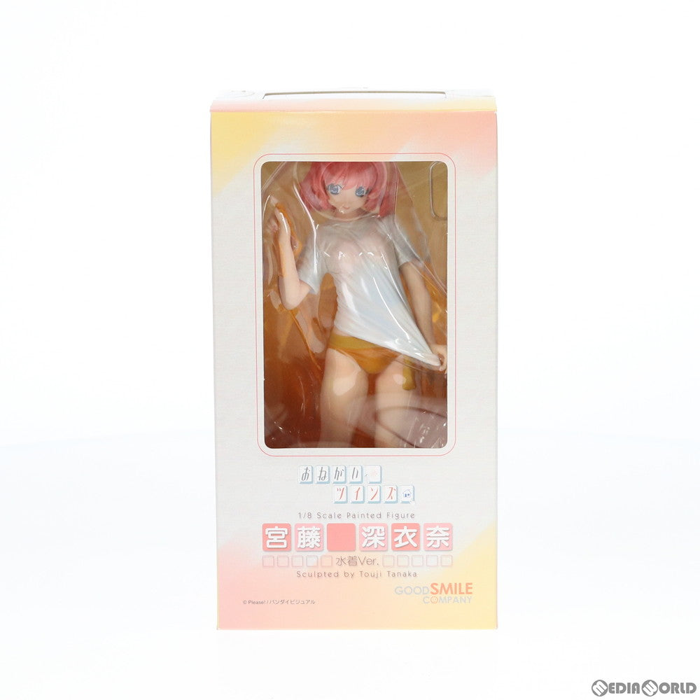 【中古即納】[FIG]宮藤深衣奈(みやふじみいな) 水着Ver. おねがい☆ツインズ 1/8 完成品 フィギュア グッドスマイルカンパニー(20050521)