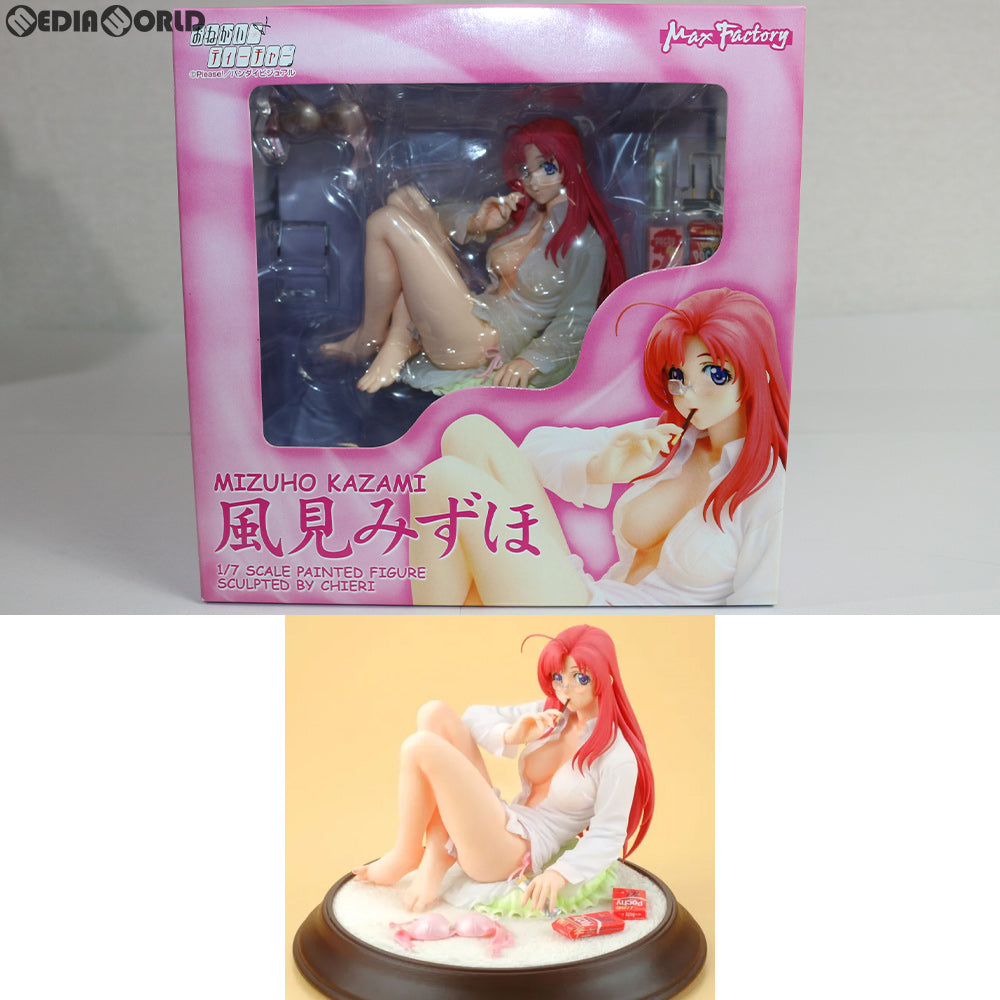 【中古即納】[箱難あり][FIG] 風見みずほ(かざみみずほ) おねがい☆ティーチャー 1/7 完成品 フィギュア マックスファクトリー(20060602)