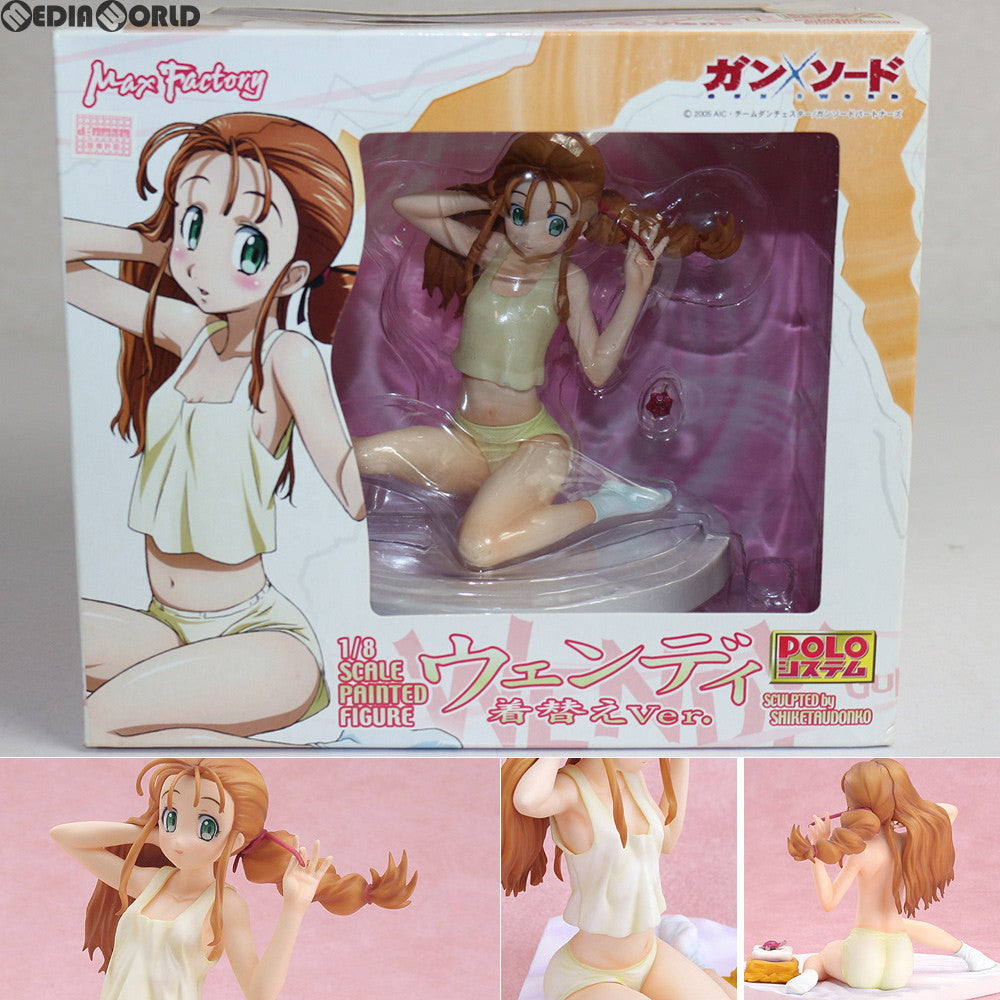 【中古即納】[FIG] ウェンディ 着替えVer. ガン×ソード 1/8 完成品 フィギュア マックスファクトリー(20080122)