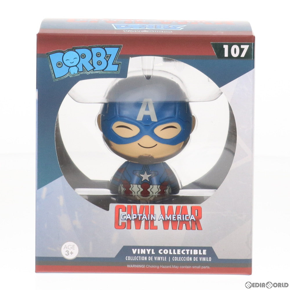【中古即納】[FIG] DORBZ(ドーブズ) 107 キャプテン・アメリカ シビル・ウォー/キャプテン・アメリカ 完成品 フィギュア FUNKO(ファンコ) (20160401)