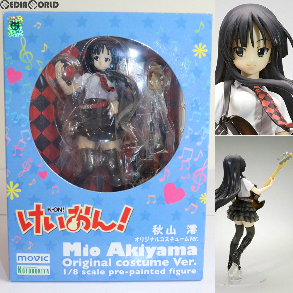 【中古即納】[FIG] 秋山澪(あきやまみお) オリジナルコスチュームVer. けいおん! 1/8 完成品 フィギュア ムービック(20100128)