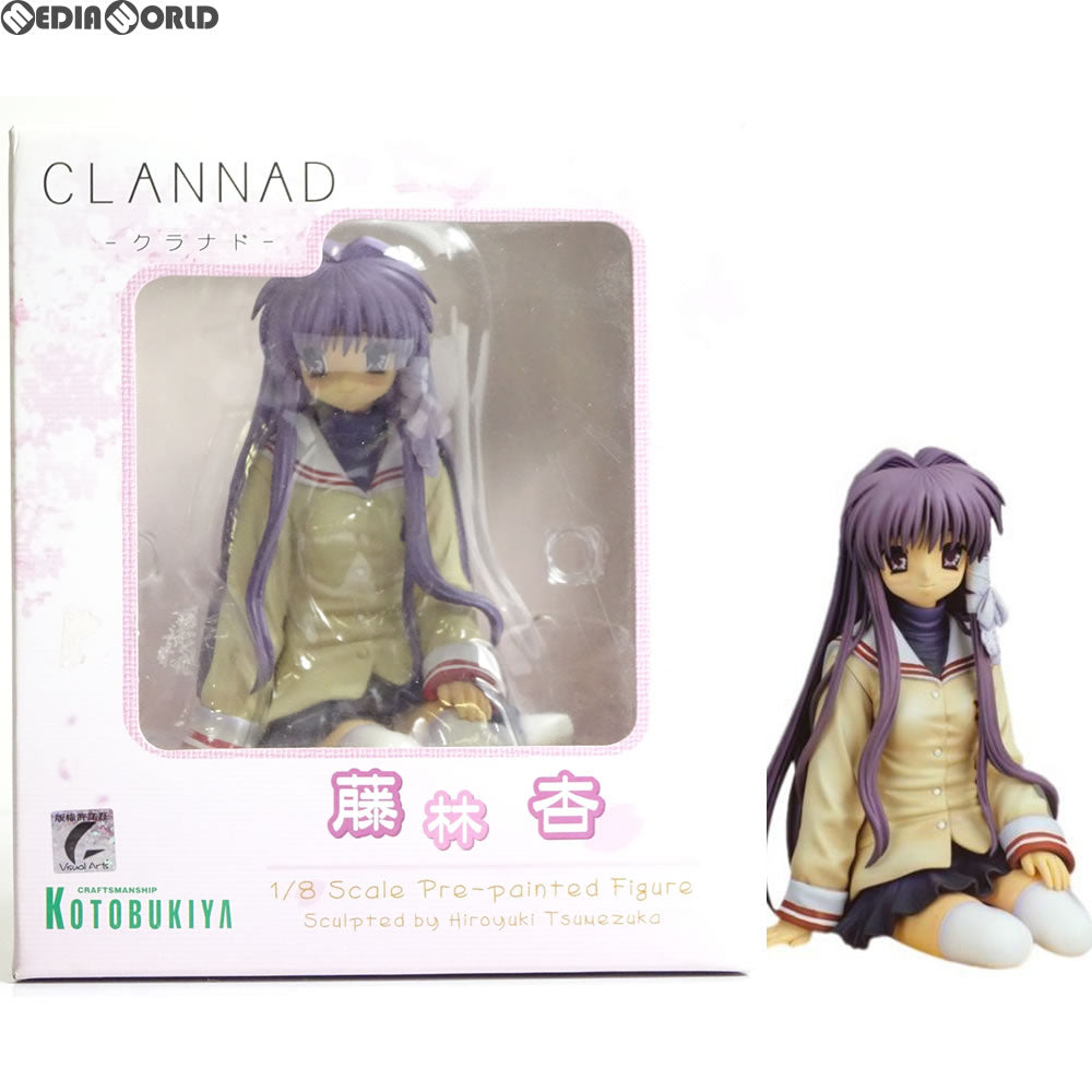 【中古即納】[FIG]藤林杏(ふじばやしきょう) CLANNAD(クラナド) 1/8 完成品 フィギュア コトブキヤ(20050920)