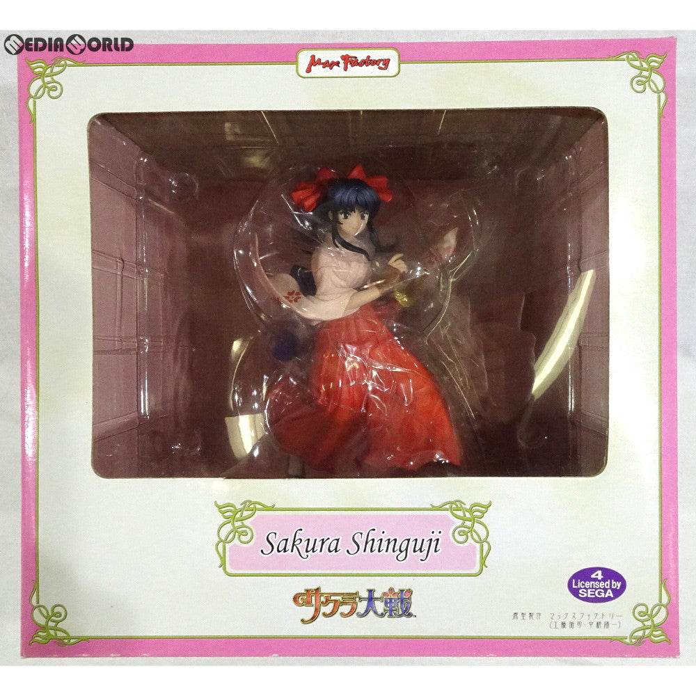 【中古即納】[FIG] 真宮寺さくら(しんぐうじさくら) サクラ大戦 1/10 完成品 フィギュア マックスファクトリー(20070430)