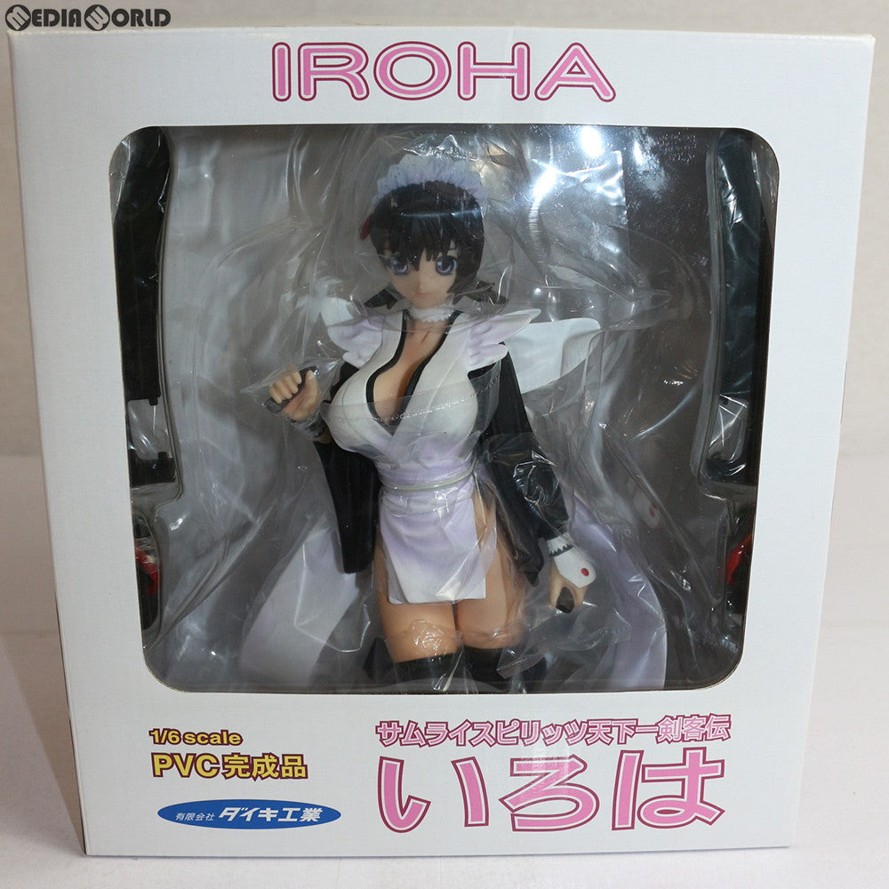 【中古即納】[FIG] いろは(黒Ver.) サムライスピリッツ 天下一剣客伝 1/6 完成品 フィギュア ダイキ工業(20060819)