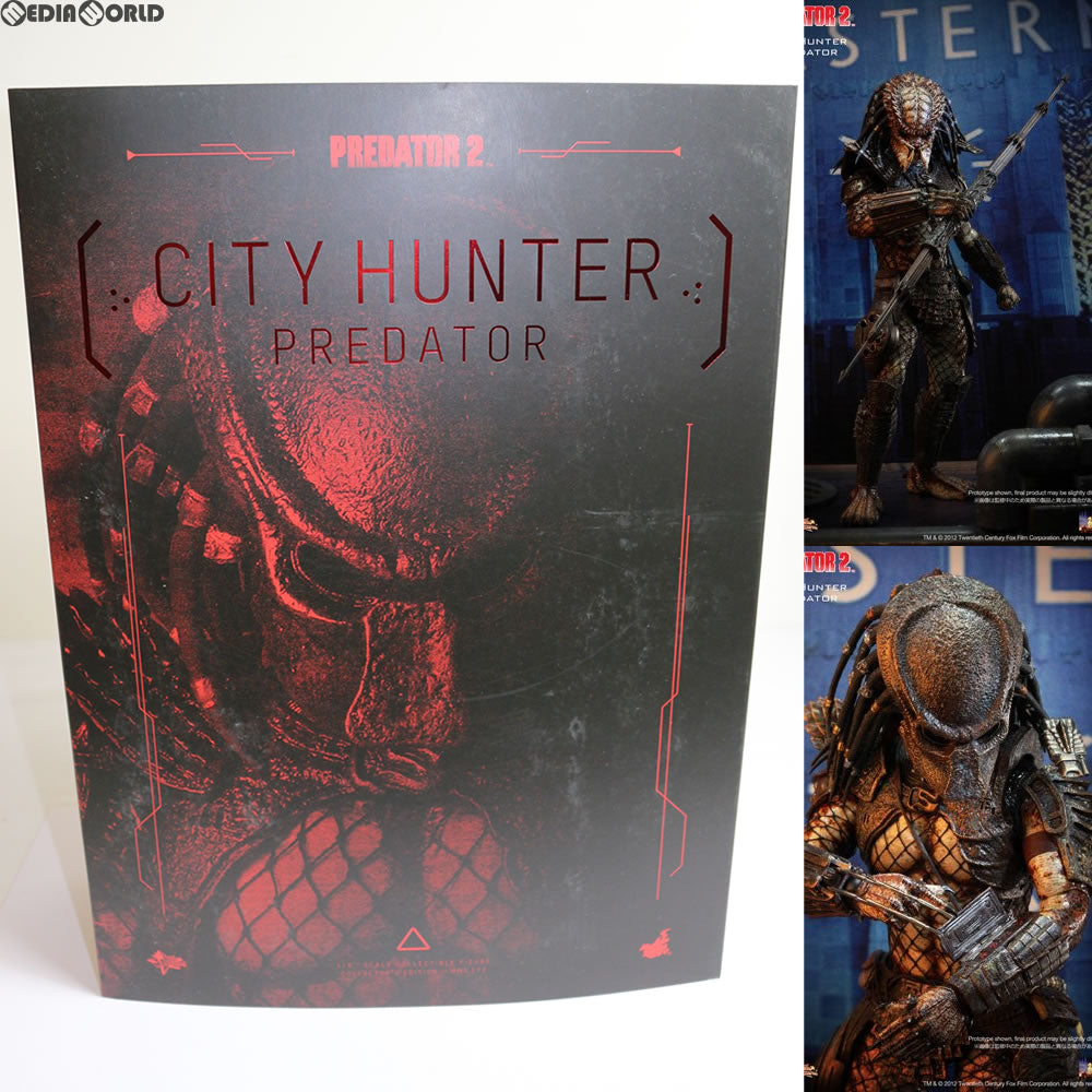 【中古即納】[FIG] ムービー・マスターピース シティーハンター・プレデター プレデター2 1/6スケールフィギュア(MM#173) ホットトイズ(20130201)