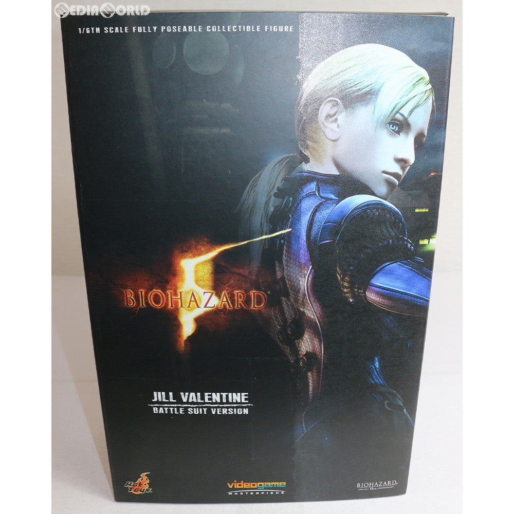 【中古即納】[FIG] ビデオゲーム・マスターピース ジル・バレンタイン(バトルスーツ版) バイオハザード5 1/6 完成品 可動フィギュア(VGM#13) ホットトイズ(20110531)