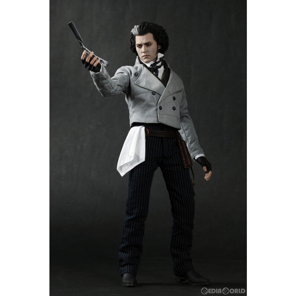 【中古即納】[FIG] ムービー・マスターピース スウィーニー・トッド フリート街の悪魔の理髪師 1/6 完成品 可動フィギュア(MM#149) ホットトイズ(20110731)