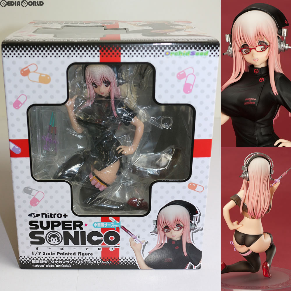【中古即納】[FIG] すーぱーそに子-小悪魔ナースver.- NITRO SUPER SONIC(ニトロスーパーソニック) 1/7 完成品 フィギュア オーキッドシード(20131122)
