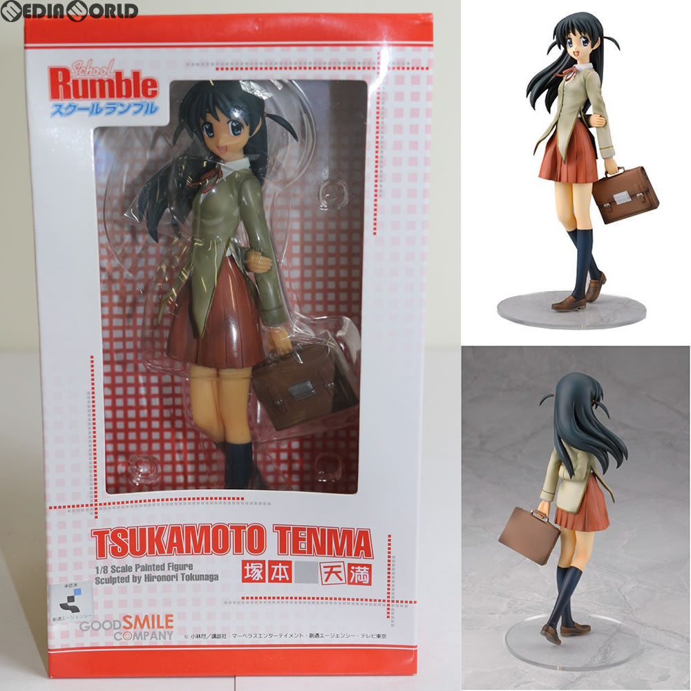 【中古即納】[FIG]塚本天満(つかもとてんま) スクールランブル 1/8 完成品 フィギュア グッドスマイルカンパニー(20050717)