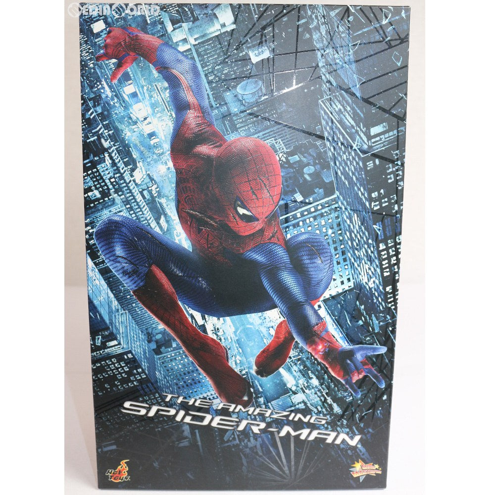 【中古即納】[FIG] ムービー・マスターピース スパイダーマン アメイジング・スパイダーマン 1/6 完成品 可動フィギュア(MM#179) ホットトイズ(20131130)
