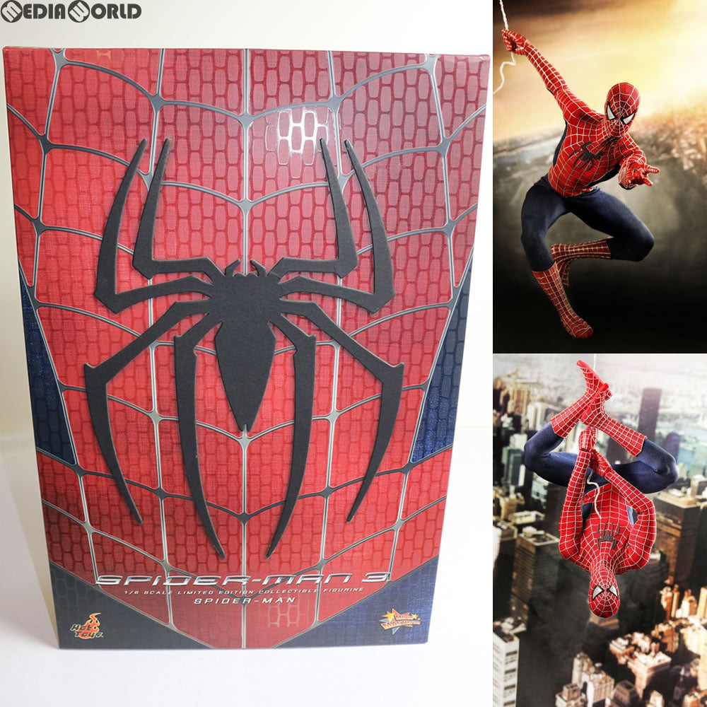 【中古即納】[FIG] ムービー・マスターピース スパイダーマン スパイダーマン3 1/6スケールフィギュア(MM#143) ホットトイズ(20110802)