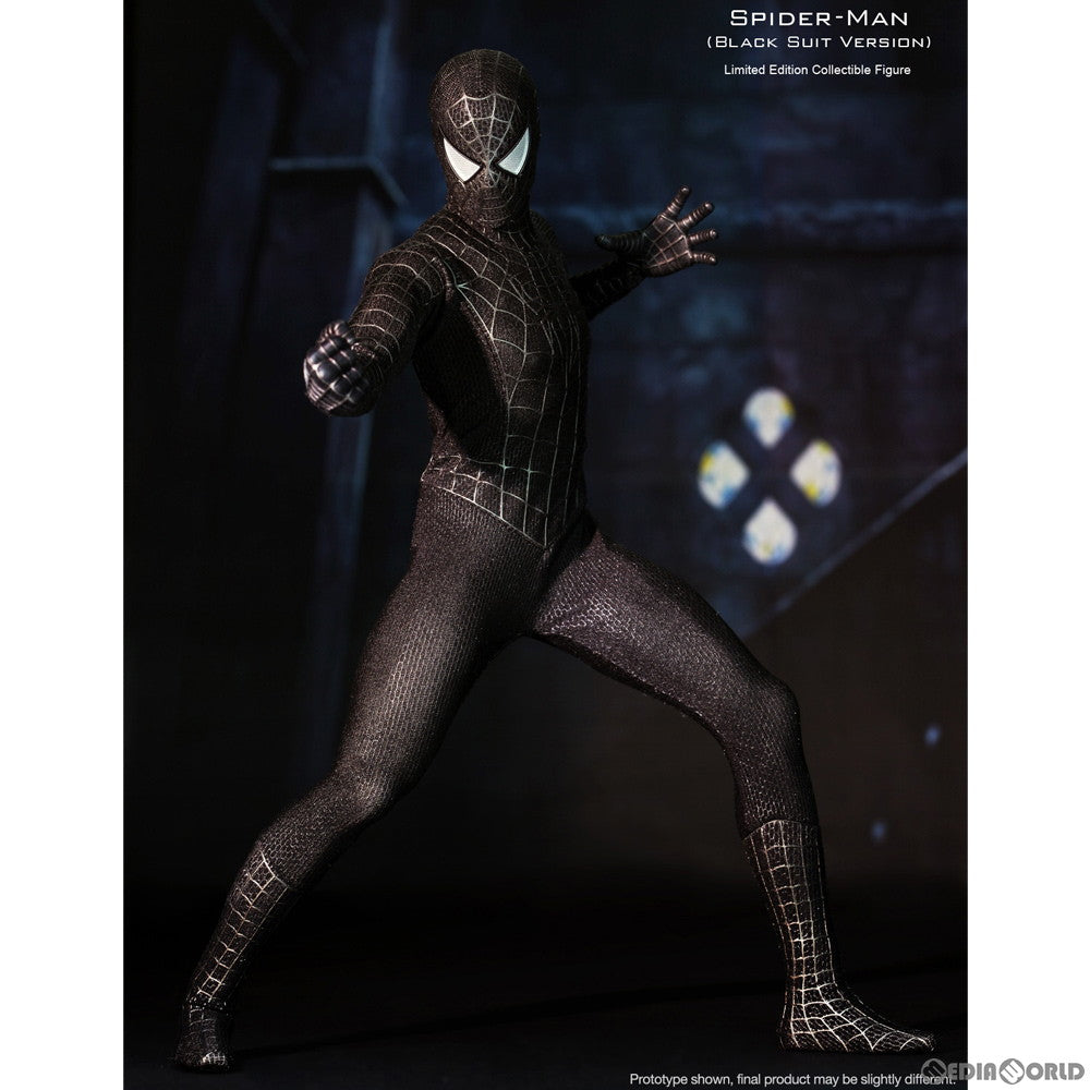 【中古即納】[FIG] ムービー・マスターピース スパイダーマン スパイダーマン3 1/6 完成品 可動フィギュア(MM#165) ホットトイズ(20120421)