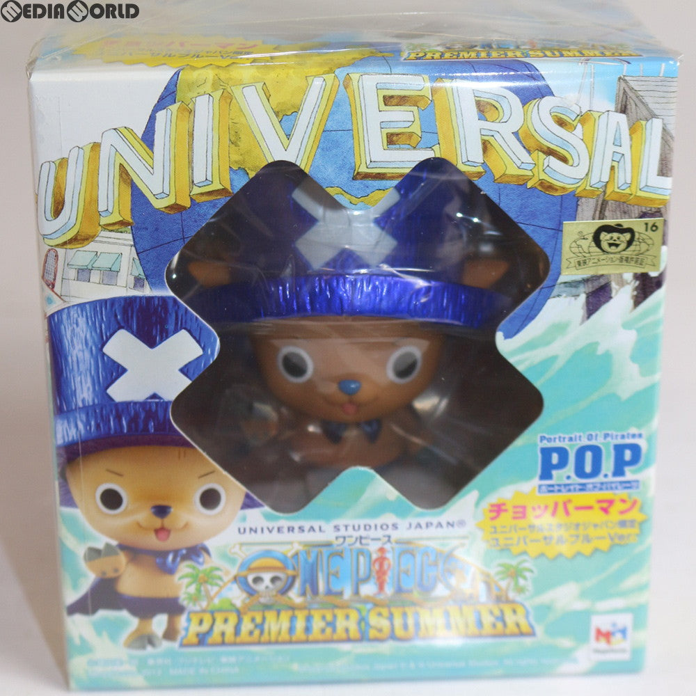 【中古即納】[FIG] エクセレントモデルLIMITED Portrait.Of.Pirates P.O.P チョッパーマン ユニバーサルブルーVer. ONE PIECE(ワンピース) 完成品 フィギュア USJ限定 メガハウス(20120707)