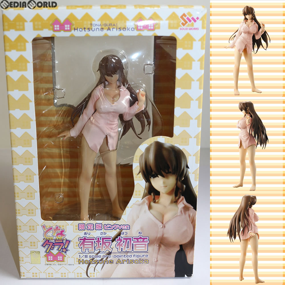 【中古即納】[箱難あり][FIG] SWシリーズ 有坂初音(ありさかはつね) 限定版 ピンク となグラ! 1/8 完成品 フィギュア キャラアニ(トイズワークス) (20070224)
