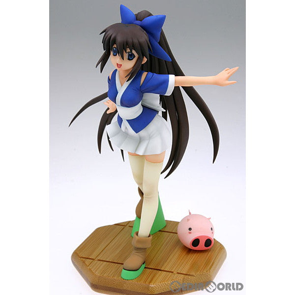 【中古即納】[FIG] トレジャーフィギュアコレクション すず ながされて藍蘭島 1/10 完成品 フィギュア(NF-42) ウェーブ(WAVE) (20080327)