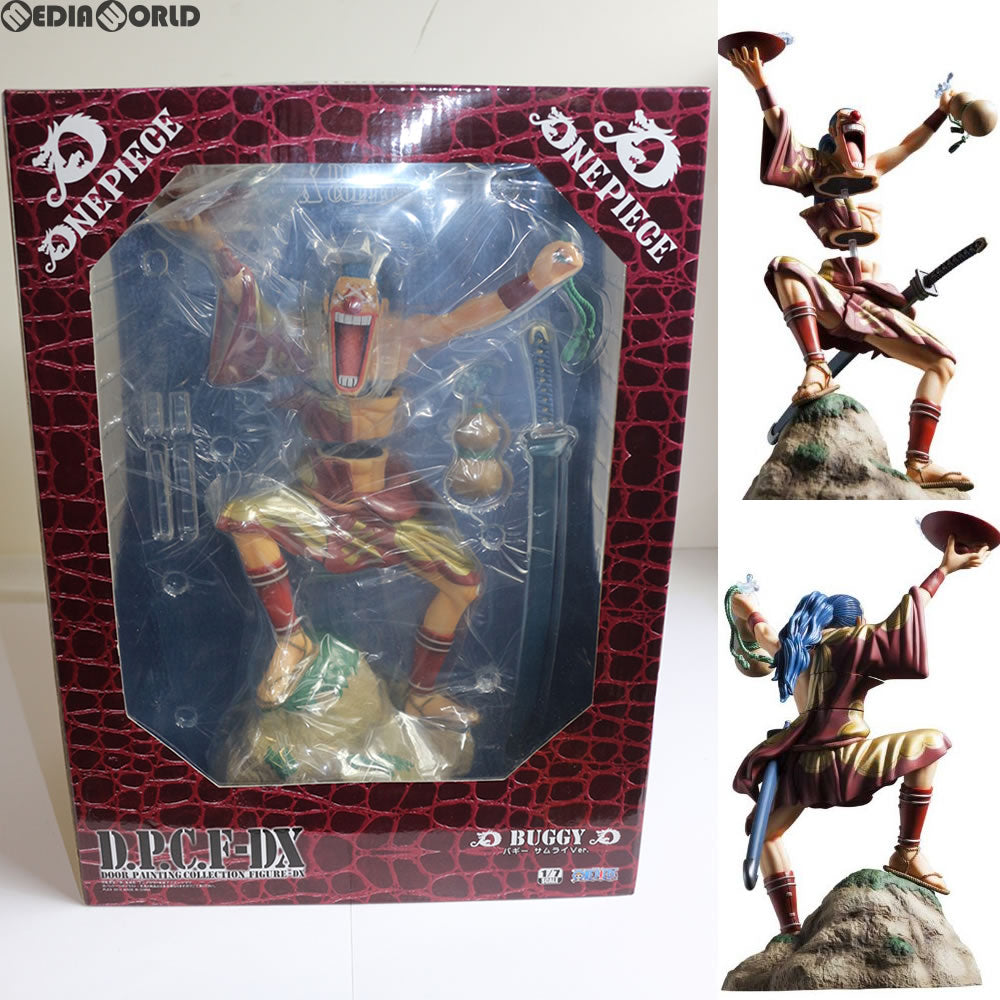 【中古即納】[FIG] DOOR PAINTING COLLECTION FIGURE バギー サムライVer. ONE PIECE(ワンピース) 1/7 完成品 フィギュア プレックス(20121130)