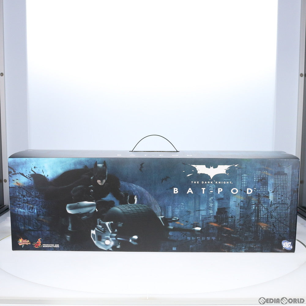 【中古即納】[FIG] ムービー・マスターピース バットポッド ダークナイト 1/6スケールビークル 完成品 可動フィギュア(MM#070) ホットトイズ(20090122)