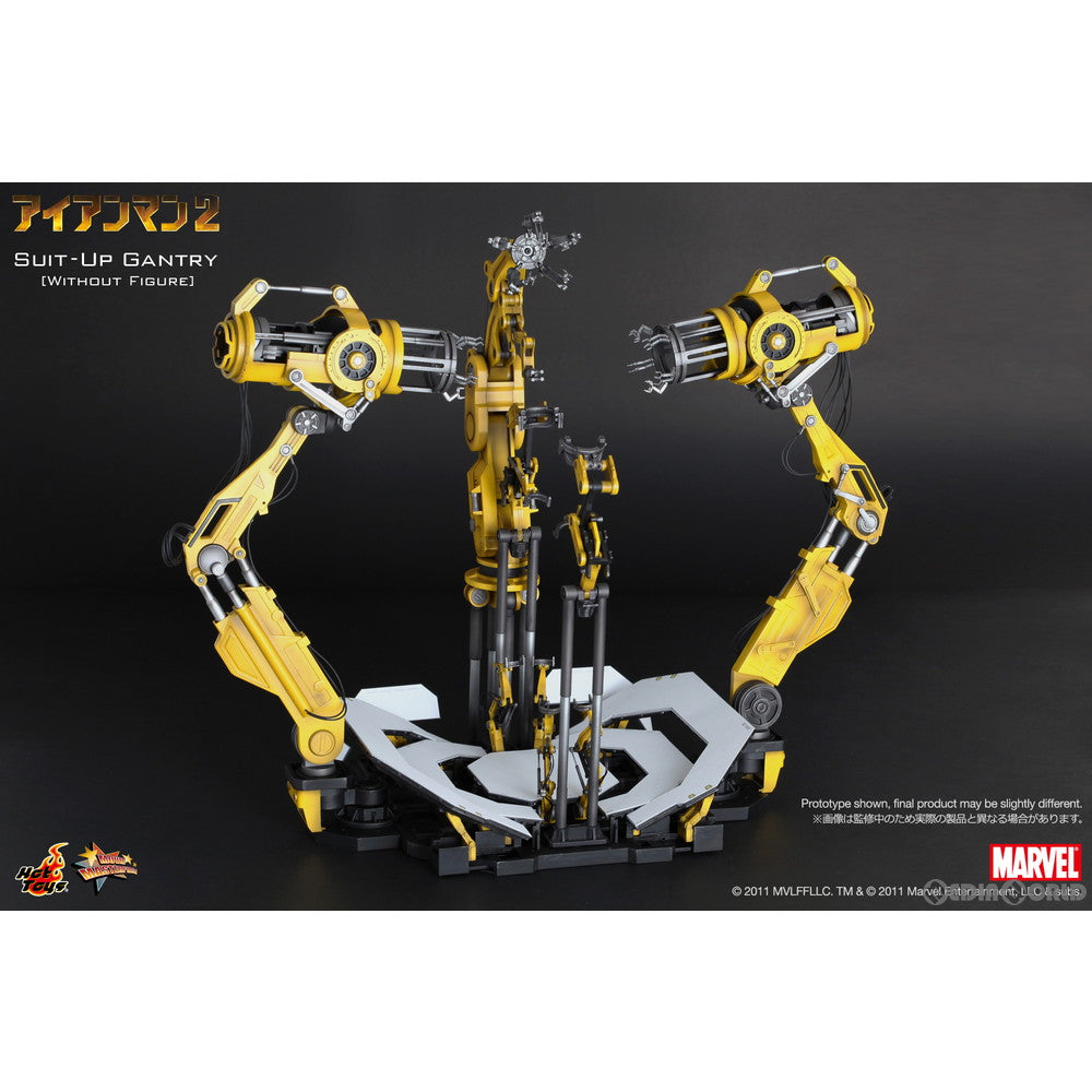 【中古即納】[FIG] ムービー・マスターピース パワードスーツ装着機 アイアンマン2 1/6 完成品 可動フィギュア(MM#161) ホットトイズ(20120613)