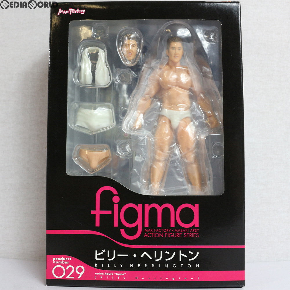 【中古即納】[箱難あり][FIG] figma(フィグマ) 029 ビリー・ヘリントン 完成品 可動フィギュア ニコニコ直販限定 ドワンゴ/マックスファクトリー(20090731)