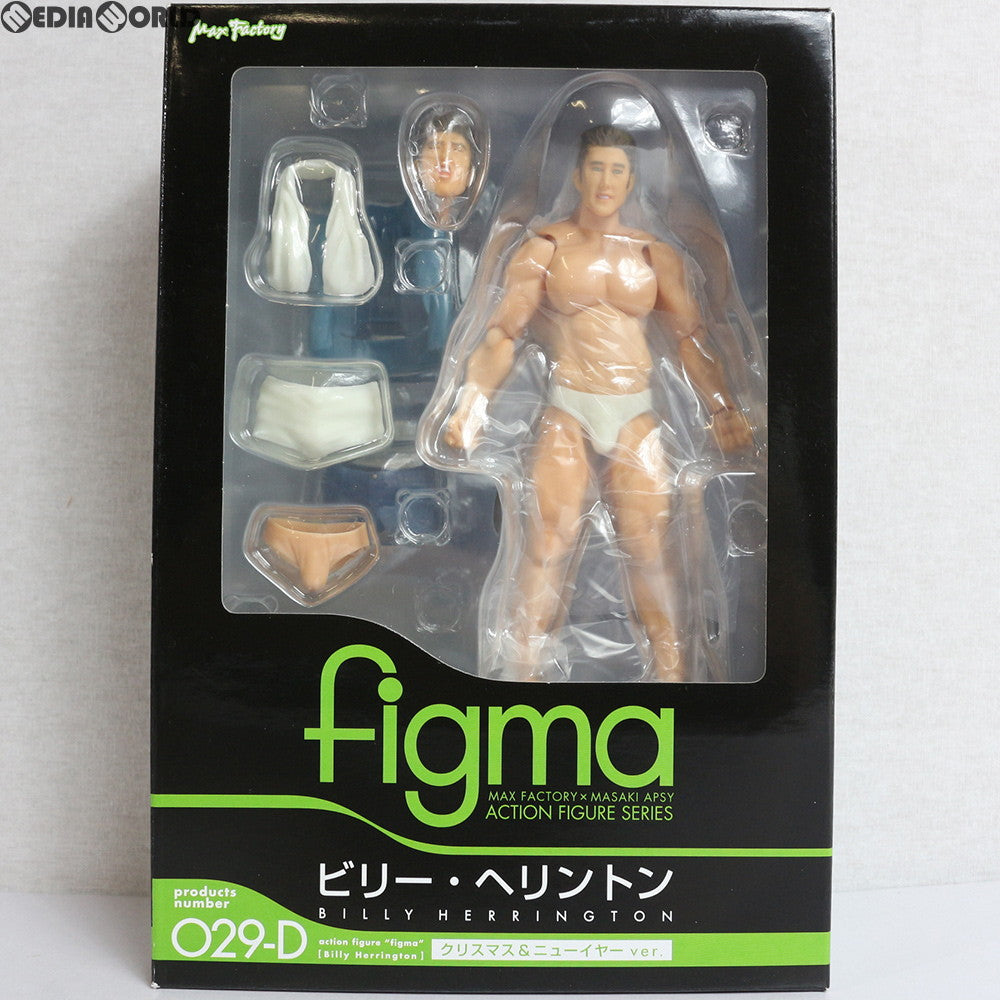 【中古即納】[箱難あり][FIG] figma(フィグマ) 029-D ビリー・ヘリントン クリスマス&ニューイヤーver. 完成品 可動フィギュア ニコニコ直販限定 ドワンゴ/マックスファクトリー(20091231)