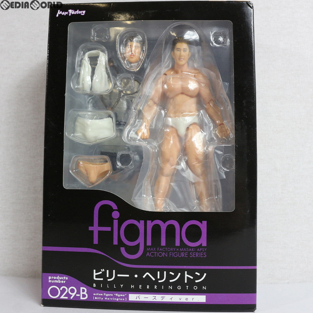 【中古即納】[未開封][FIG] figma(フィグマ) 029-B ビリー・ヘリントン バースディver. 完成品 可動フィギュア ニコニコ直販限定 ドワンゴ/マックスファクトリー(20090831)