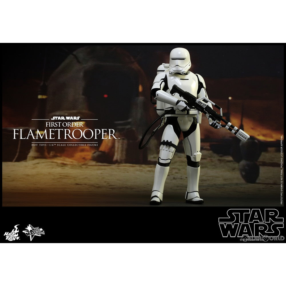 【中古即納】[FIG] ムービー・マスターピース ファースト・オーダー フレームトルーパー STAR WARS(スター・ウォーズ) /フォースの覚醒 1/6 完成品 可動フィギュア(MM#326) ホットトイズ(20160527)