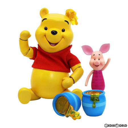 【中古即納】[FIG] ハイブリッド・メタル・フィギュレーション #042 くまのプーさん Winnie the Pooh ディズニー 完成品 可動フィギュア(HMF#042) ヒーロークロス(20161221)