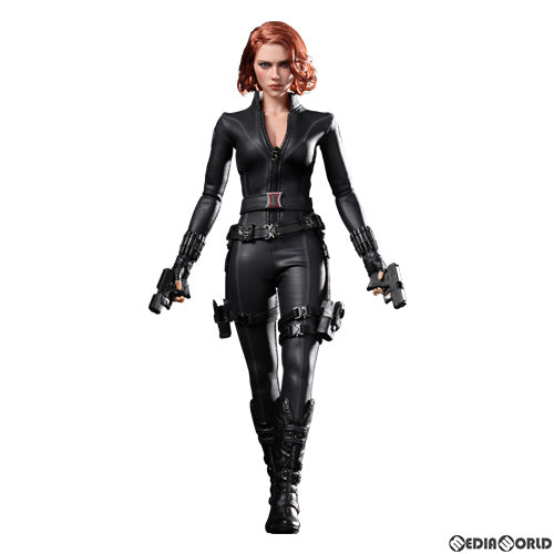 【中古即納】[FIG] ムービー・マスターピース ブラック・ウィドウ アベンジャーズ 1/6 完成品 可動フィギュア(MM#178) ホットトイズ(20130228)