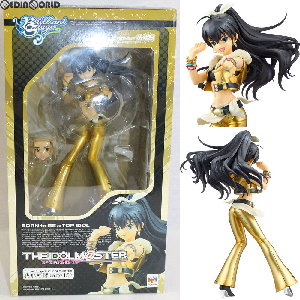 【中古即納】[FIG] ブリリアントステージ 我那覇響(age15) (がなはひびき) アイドルマスター2(THE IDOLM@STER2) 1/7 完成品 フィギュア メガトレショップ&プレミアムバンダイ限定 メガハウス(20120927)