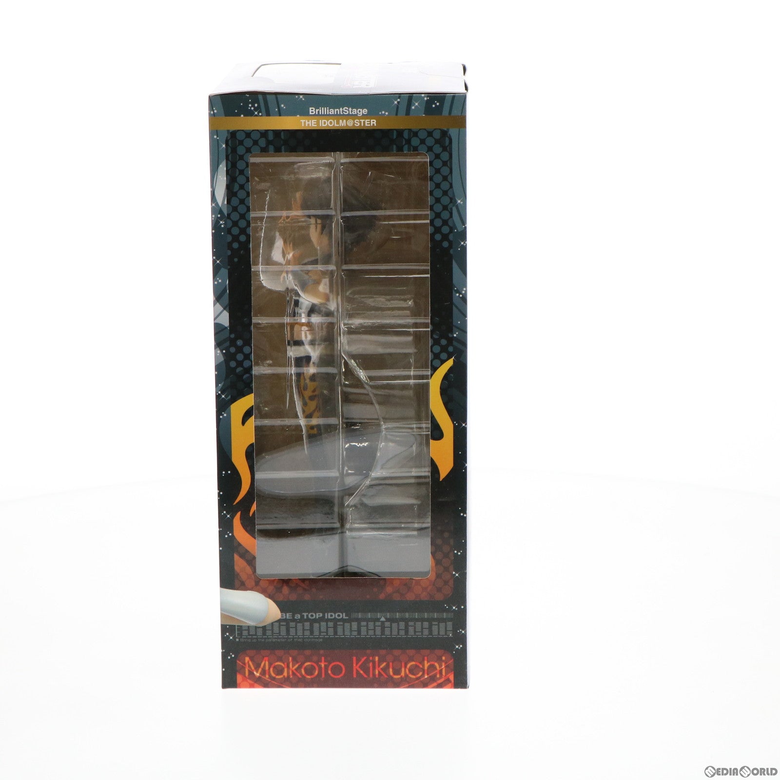 【中古即納】[FIG] ローソン&HMV限定 ブリリアントステージ 菊地真(age16) (きくちまこと) フェイクライダーVer. アイドルマスター(THE IDOLM@STER) 1/7 完成品 フィギュア メガハウス(20120310)