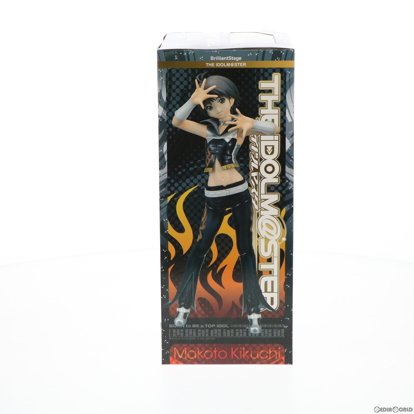 【中古即納】[FIG] ローソン&HMV限定 ブリリアントステージ 菊地真(age16) (きくちまこと) フェイクライダーVer. アイドルマスター(THE IDOLM@STER) 1/7 完成品 フィギュア メガハウス(20120310)