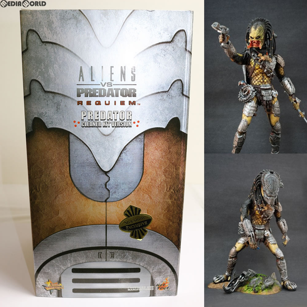 【中古即納】[FIG] ムービー・マスターピース プレデター(クリーナー キット版) AVP2(エイリアンVSプレデター2) 1/6スケールフィギュア(MM#066) ホットトイズ(20080630)