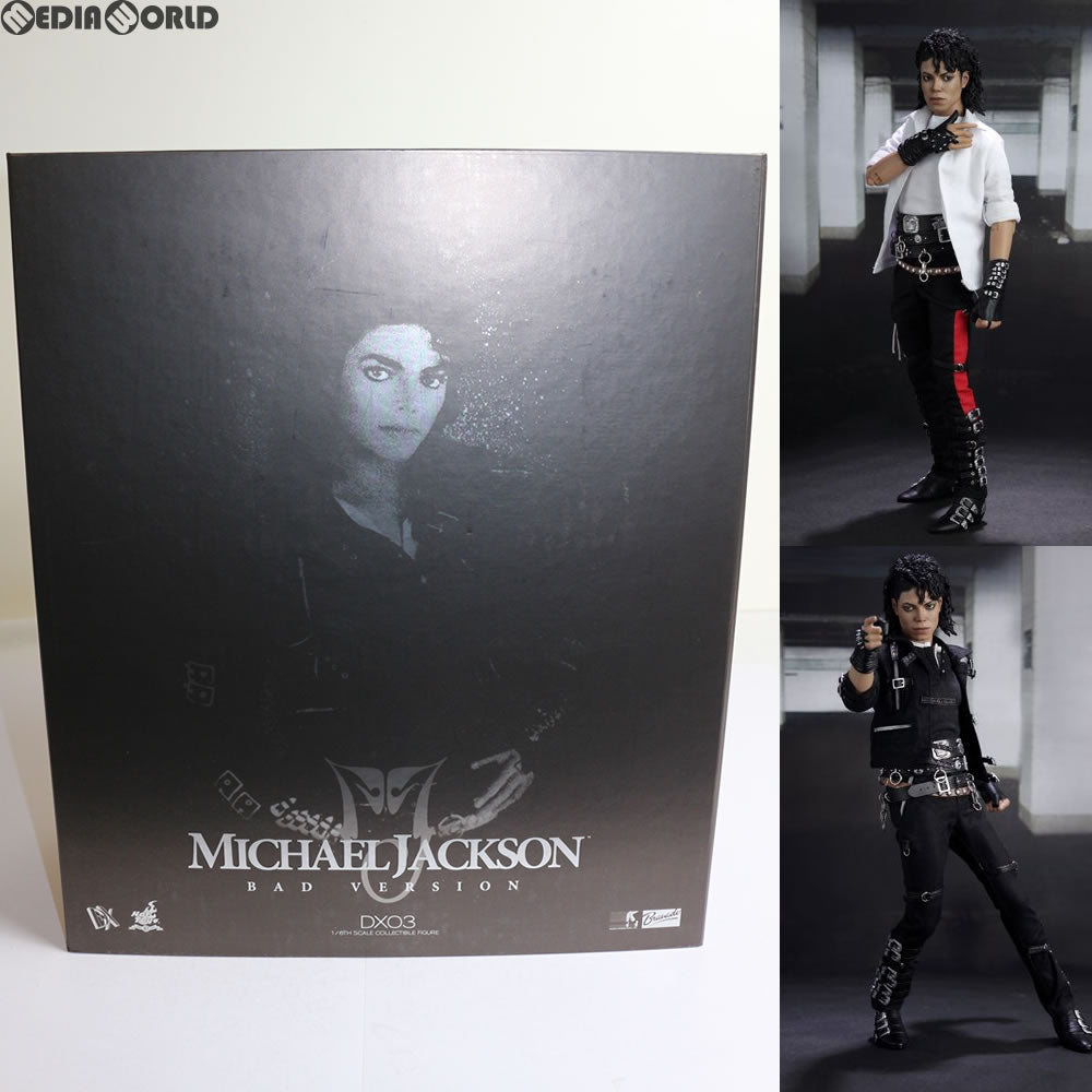 【中古即納】[FIG] マイコン DX マイケル・ジャクソン(バッド版) 1/6スケールフィギュア(DX #03) ホットトイズ(20100726)