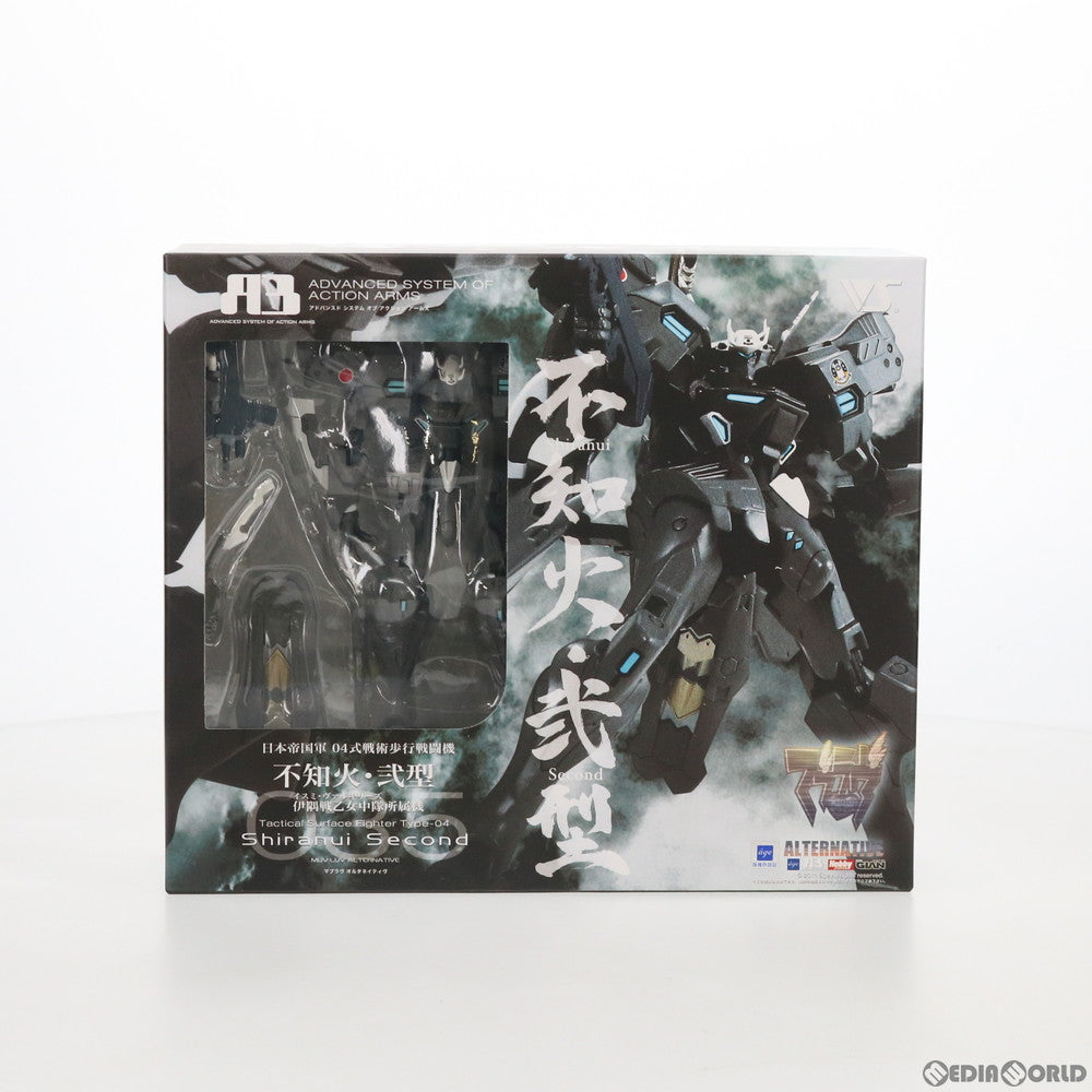 【中古即納】[FIG] A3メカアクションフィギュアシリーズ 日本帝国軍 04式戦術歩行戦闘機 不知火・弐型 伊隅戦乙女中隊(イスミ・ヴァルキリーズ) 所属機 マブラヴ オルタネイティヴ 完成品 可動フィギュア ボークスショップ&ホビー天国ウェブ限定 ボークス(20110131)