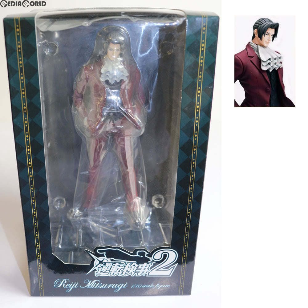 【中古即納】[FIG] (フィギュア単品) 御剣怜侍(みつるぎれいじ) イーカプコン限定 DSソフト 逆転検事2 LIMITED EDITION&Extended edition 1/10 完成品 フィギュア カプコン(20110203)