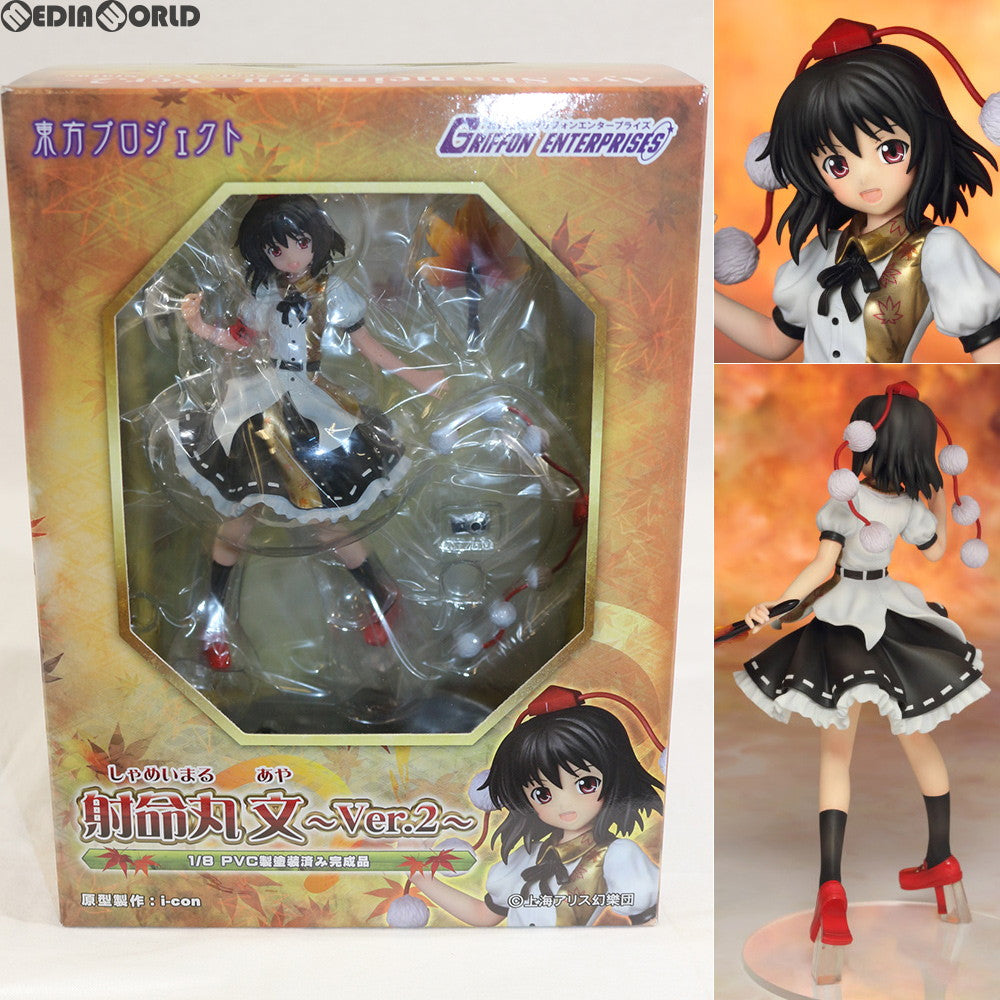 【中古即納】[FIG] 射命丸文〜Ver.2〜 東方Project 1/8 完成品 フィギュア グリフォンエンタープライズ(20120831)