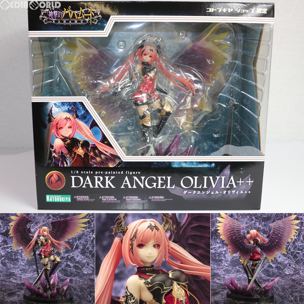 【中古即納】[FIG]ダークエンジェル・オリヴィエ++ 神撃のバハムート 1/8 完成品 フィギュア ワンフェス2014夏&コトブキヤショップ限定(PP574) コトブキヤ(20140727)