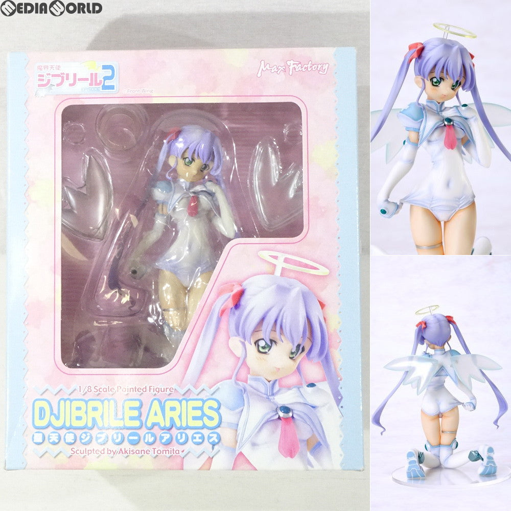 【中古即納】[FIG] GOODSMILE ONLINE SHOP限定特典付属 聖天使ジブリール アリエス 限定版 魔界天使ジブリール -episode2- 1/8 完成品 フィギュア マックスファクトリー(20051228)