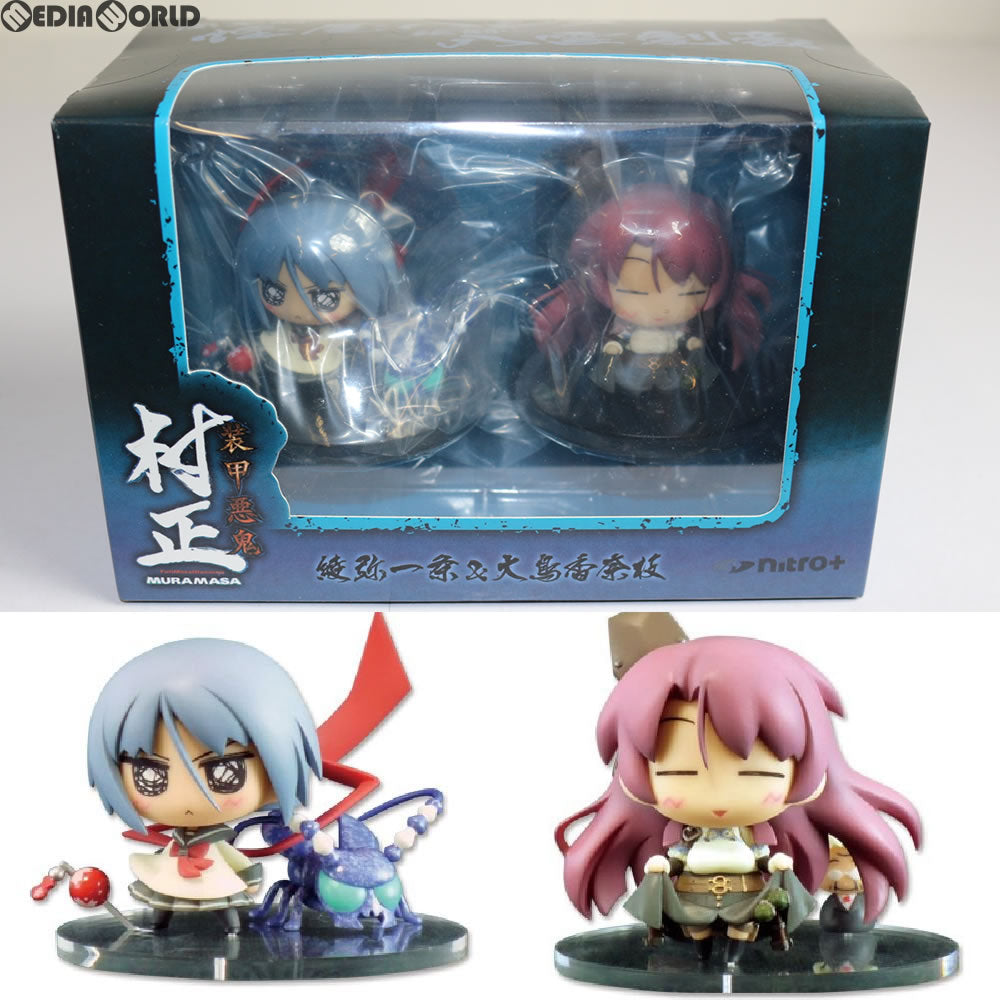【中古即納】[FIG] ニトロ+ヴィネット 02 綾弥一条&大鳥香奈枝(あやねいちじょう&おおとりかなえ) 装甲悪鬼村正 完成品 フィギュア ニトロプラス(20140209)