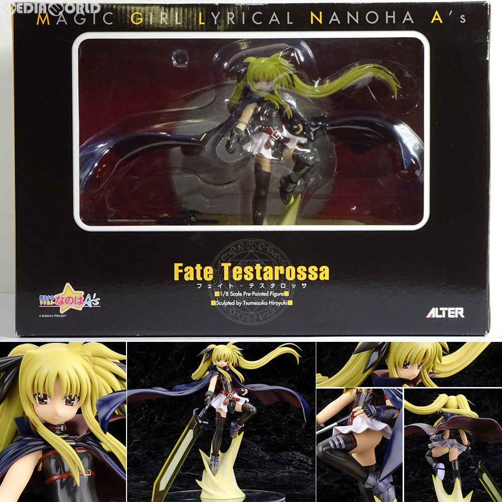 【中古即納】[FIG]フェイト・テスタロッサ(Fate Testarossa) 魔法少女リリカルなのはA's 1/8 完成品 フィギュア アルター(20061219)