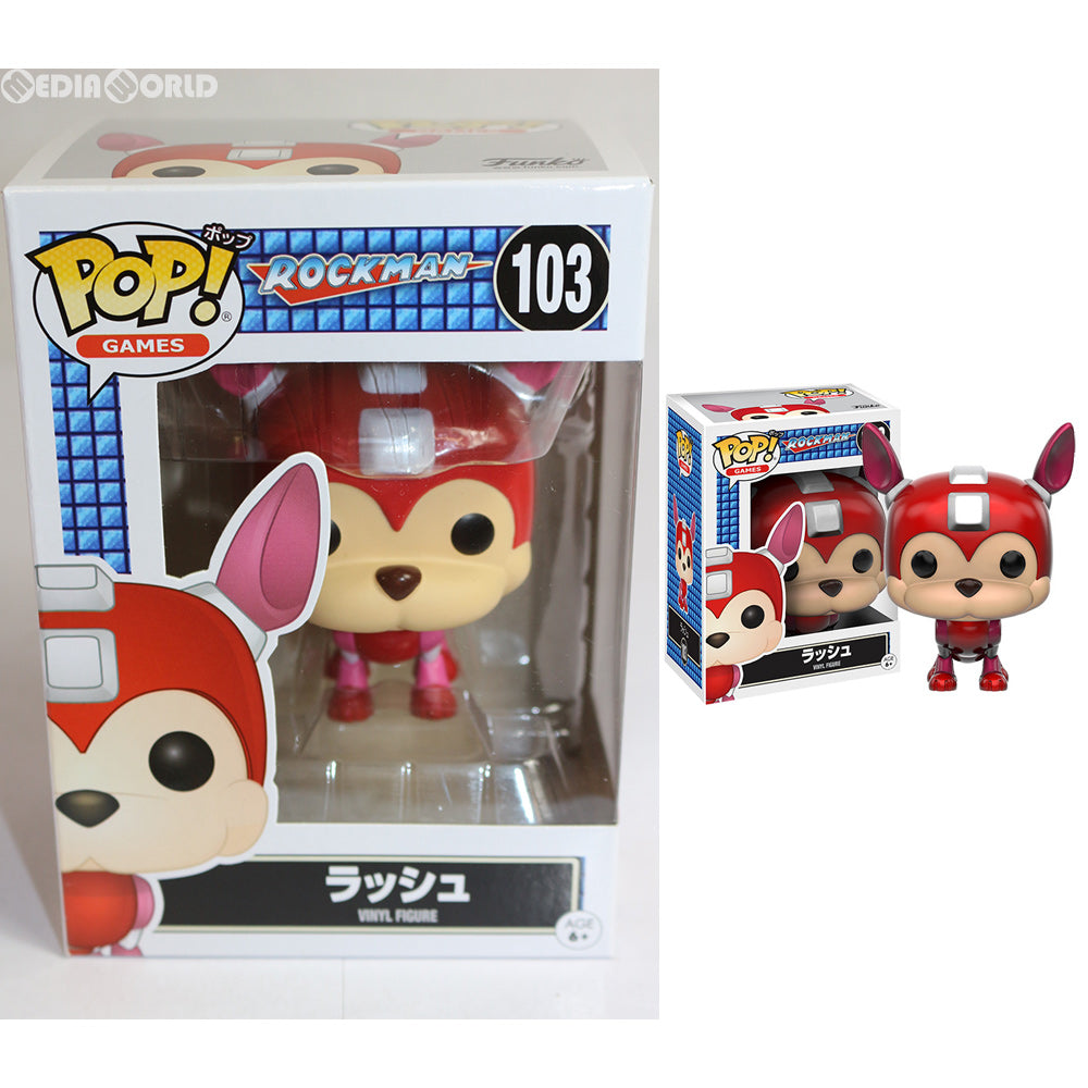 【中古即納】[FIG] POP! ラッシュ ロックマン 完成品 フィギュア FUNKO(ファンコ) (20170727)