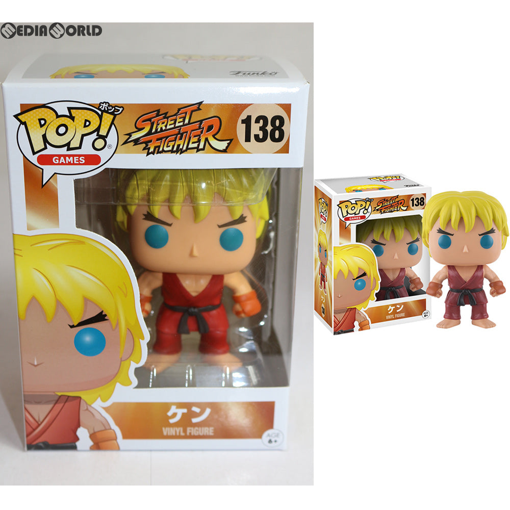 【中古即納】[FIG] POP! ケン ストリートファイター 完成品 フィギュア FUNKO(ファンコ) (20170727)